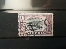 FRANCOBOLLI STAMPS NIGERIA 1953 USED SERIE SIMBOLI SIMBOLS OBLITERE' - Nigeria (1961-...)
