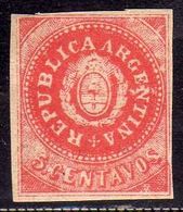 ARGENTINA 1863 SEAL OF REPUBLIC CENT. 5c MNH - Unused Stamps