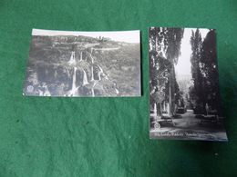 VINTAGE ITALY: ROMA Tivoli X2 B&w Chauffourier - Parques & Jardines