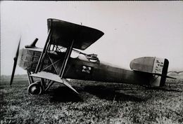 Avion Biplan BREGUET XIV (Guerre 1914-1918) - Collection TRANSFUSINE Roland-Marie Années 60's (Photo Argentique) - 1914-1918: 1st War