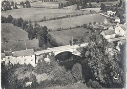 CPSM Pontarion Vue Aérienne Le Pont Sur Le Thaurion - Pontarion