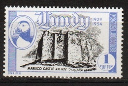 Lundy Island Single 1 Puffin Stamp 1954 Silver Jubilee Issue. - Local Issues