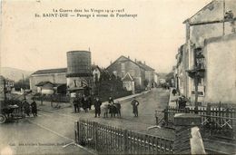 Saint Dié * Passage à Niveau De Foucharupt * La Guerre Dans Les Vosges Ligne Chemin De Fer - Saint Die