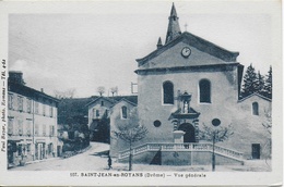 Saint Jean En Royans - Vue Générale Et  L'église - Autres Communes