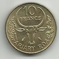 Madagascar 10 Francs 1972. - Madagascar