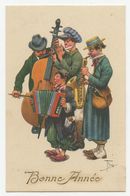 Illustrateur  Thiele. Orchestre Annonçant La Nouvelle Année. - Thiele, Arthur