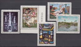 Cuba - 1967 "Paintings In The National Museum" (MNH) - Sc.# 1202-1206 - Collections, Lots & Series