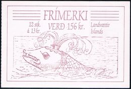 Islande Island  Carnet Booklet 1987 Yvert C626  ** MNH - Markenheftchen