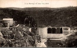 23.CHATELUS MALVALEIX.LE BARRAGE DE CHEZ TALAMY - Chatelus Malvaleix