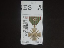N°4942 - La Croix De Guerre - 0€76 - 2 Bandes De Phosphore - Gomme D'origine - LUXE** - Bord De Feuille - Nuevos