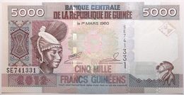 Guinée - 5000 Francs Guinéens - 2012 - PICK 41b - NEUF - Guinea