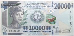 Guinée - 20000 Francs Guinéens - 2015 - PICK 50a - NEUF - Guinée