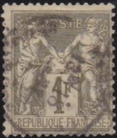 France  .    Yvert   .    82        .     O     .     Oblitéré   .   /  . Cancelled - 1876-1898 Sage (Type II)