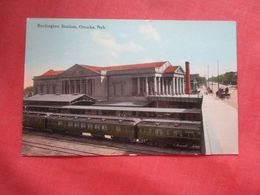 Burlington Train Station    Nebraska > Omaha     Ref 4151 - Omaha