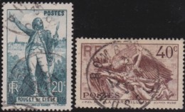 France  .    Yvert   .    314/315       .    O       .    Oblitéré    .   /  .   Cancelled - Used Stamps