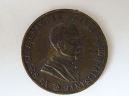Paris Médaille Du Général Cavaignac Chef Du Pouvoir Exécutif Le 24 Juin 1848 - Altri