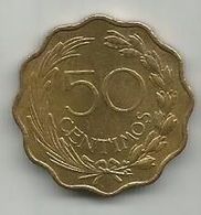 Paraguay 50 Centimos 1953. - Paraguay