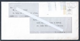 Envelope De Porte Pago De Natal Com Flâmula Só Com Datador 1979. Postal De Natal Com Sagrada Família De José Franco.2s - Briefe U. Dokumente
