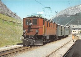 BVA -  S-Chanf Ge 354 - Rhätische Bahn - RhB - R.h.B. Ligne De Chemin De Fer Train - S-chanf