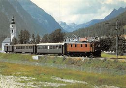 BVA - Bever Ge 4/6 391 - Rhätische Bahn - RhB - R.h.B. Ligne De Chemin De Fer Train - Bever