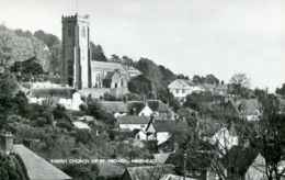 SOMERSET - MINEHEAD - PARISH CHURCH OF ST MICHAEL RP  Som496 - Minehead