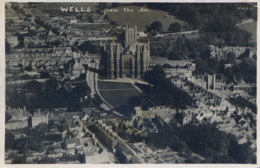 SOMERSET - WELLS FROM THE AIR RP RP Som425 - Wells
