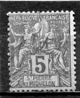 SAINT-PIERRE ET MIQUELON  N°  62 *  (Y&T)   (Neuf Sans Gomme) - Neufs