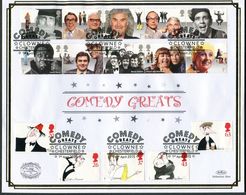 2015 GB Comedy Greats First Day Cover. Benham Limited Edition (100) FDC. - 2011-2020 Decimal Issues