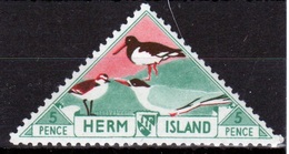 Herm Island 1954 Single 5d Stamp Celebrating Fauna And Nature. - Local Issues