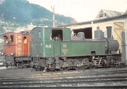 BVA - Landquart Ge 4/6 302 + Heidi - Rhätische Bahn - RhB - R.h.B. Ligne De Chemin De Fer Train - Landquart