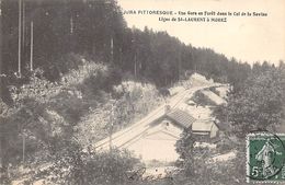 Col De La Savine        39       Une Gare En Forêt . Ligne St Laurent A Morez        (voir Scan) - Sonstige & Ohne Zuordnung