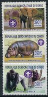 Congo (rep Démocratique)    Faune Et Scoutisme    1582/1584 ** - Andere & Zonder Classificatie