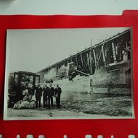 PHOTO NORFOLK EMBARQUEMENT DES LETTRES QUI DOIVENT SUIVRE LA CROISIERE BYRD AU POLE SUD PHOTO NEW YORK TIMES - Bateaux