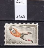 MONACO 1963 : Y/T N° 622 NEUF* CHARNIERE - Neufs