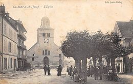 Clairvaux         39         Place Et Eglise    (voir Scan) - Autres & Non Classés