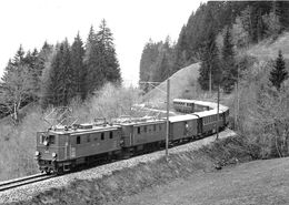 BVA - Entre Saas Im Prättigau Et Serneus Train Spécial - Rhätische Bahn - R.h.B. Ligne De Chemin De Fer Train - Saas Im Prättigau