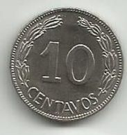 Ecuador 10 Centavos 1968. - Equateur