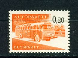 FINLAND  -  1963 Parcel Post 20p Unmounted/Never Hinged Mint - Pacchi Tramite Autobus
