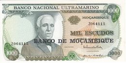 BILLETE DE MOZAMBIQUE DE 1000 ESCUDOS  DEL AÑO 1972 SIN CIRCULAR (BANKNOTE) UNCIRCULATED - Mozambique