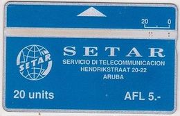 7/ Aruba; P1. Logo Setar, CN 251A - Aruba