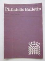 THE PHILATELIC BULLETIN AUGUST 1975 VOLUME NUMBER 12 ISSUE No. 12, ONE COPY ONLY. #L0238 - English (from 1941)