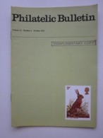 THE PHILATELIC BULLETIN OCTOBER 1977 VOLUME NUMBER 15 ISSUE No.2, ONE COPY ONLY. #L0240 - Englisch (ab 1941)