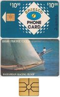 17/ Bahamas; P3. Racing Loop, Hand Black CN, Chip GEM 1B.1, Transparent Logo, 9.000 Ex. - Bahamas