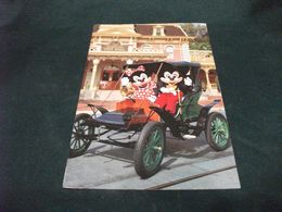 DISNEYLAND TOURING TOWN SQUARE MINNI E TOPOLINO IN AUTO CAR PIEGA ANG. - Disneyland