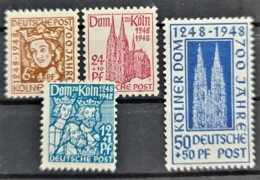 GERMANY 1948 / BRD - MNH - Mi 69-72 - Complete Set! - Zona Anglo-Americana