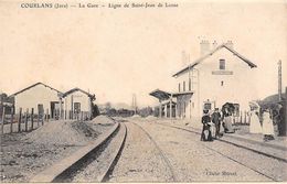 Courlans             39        Intérieur De La Gare        (Décollée Voir Scan) - Sonstige & Ohne Zuordnung