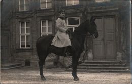! Seltene Alte Fotokarte, Blankenburg Im Harz, 1917, Photo, Herzog Von Braunschweig , Pferd, Horse - Familles Royales
