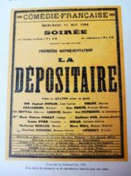 LA DEPOSITAIRE (origine-> La Petite Illustration, Daté 1924 ) Auteur :Edmond Sée - French Authors