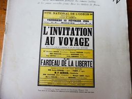 L'INVITATION AU VOYAGE(J-J Bernard)& LE FARDEAU DE LA  LIBERTE(Tristan Bernard) Orig -> La Petite Illustration,1924 ) - French Authors