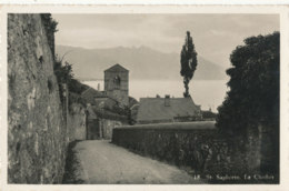 SUISSE )) SAINT SAPHORIN    Le Clocher 18 - Saint-Saphorin